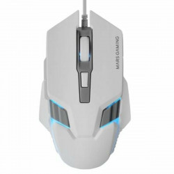 Ratón Gaming Mars Gaming MM024 WH Blanco