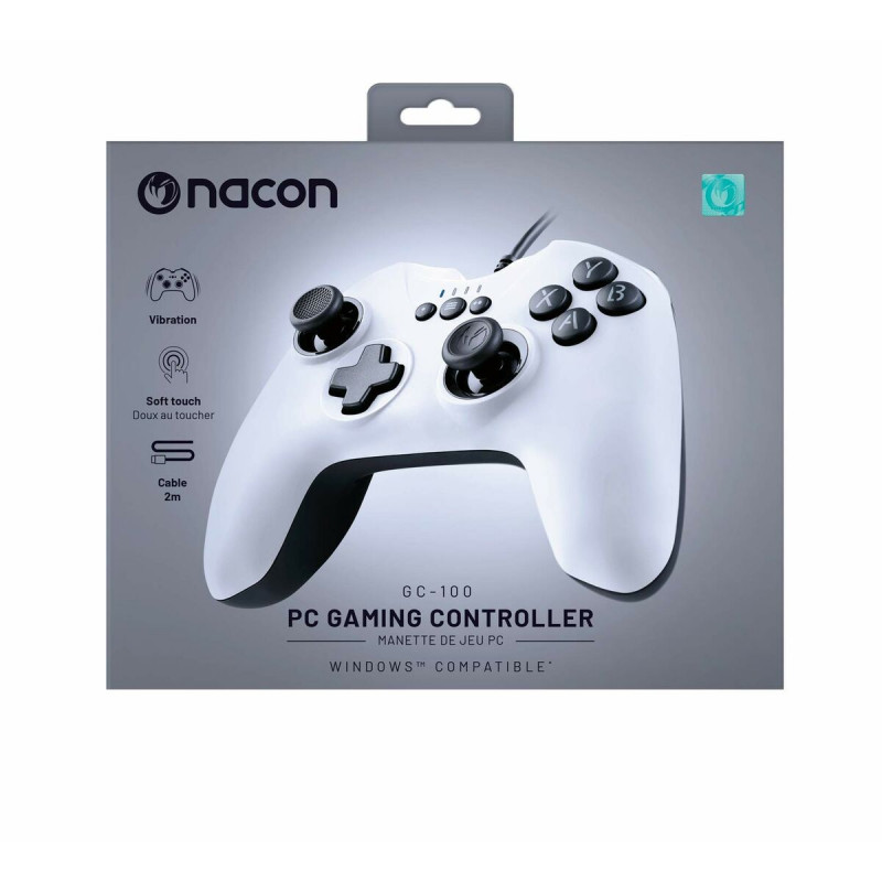 Mando de consola de videojuegos Nacon PCGC-100WHITE 