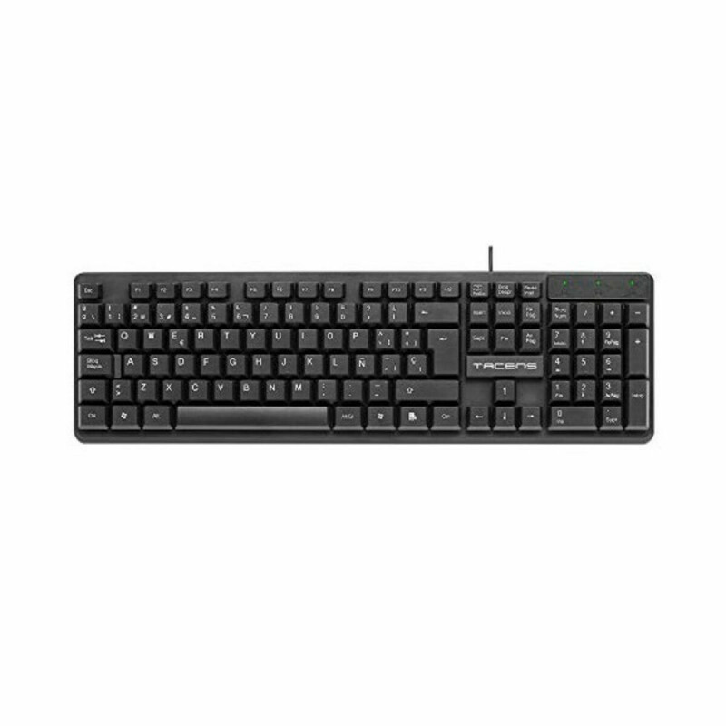 Teclado Tacens AK0ES Negro Qwerty Español QWERTY