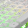 Teclado Mars Gaming MK220WES RGB Blanco