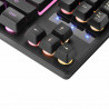 Teclado Gaming Mars Gaming MKTKLES LED RGB Qwerty Español