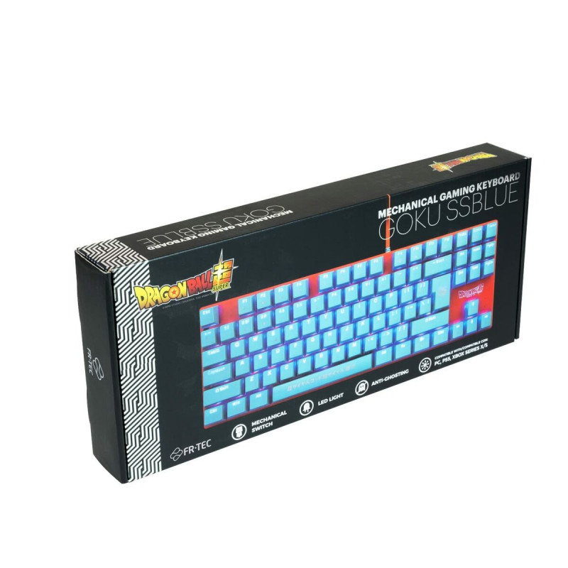 Teclado Gaming FR-TEC DBPCKEYGO Azul Qwerty Español QWERTY