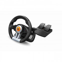 Volante de Carreras Krom USB Negro 2,4 m