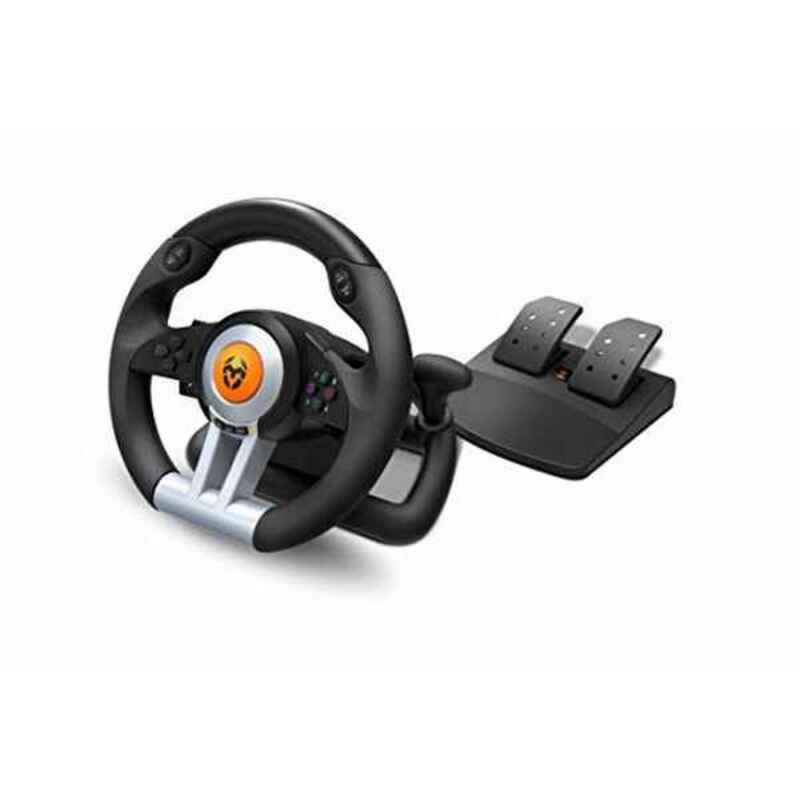 Volante de Carreras Krom USB Negro 2,4 m