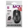 Ratón Inalámbrico Óptico Defender DEFENDER PRIME MB-053 RF SILENT Negro