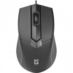 Ratón Óptico Defender Optimum MB-270 Negro 1000 dpi (1000 dpi)