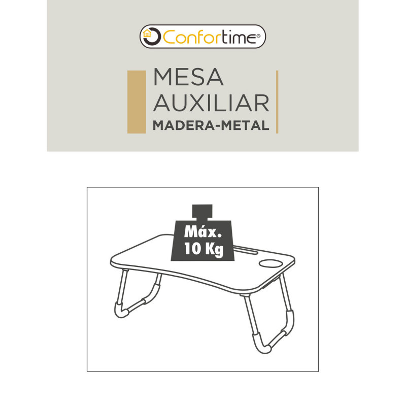 Mesa para Portátil Confortime 60 x 40 x 26 cm 6 Unidades