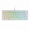 Teclado Gaming Mars Gaming MKMINIPROWYES Blanco Qwerty US