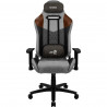 Silla Gaming Aerocool DUKE AeroSuede 180º Negro Gris