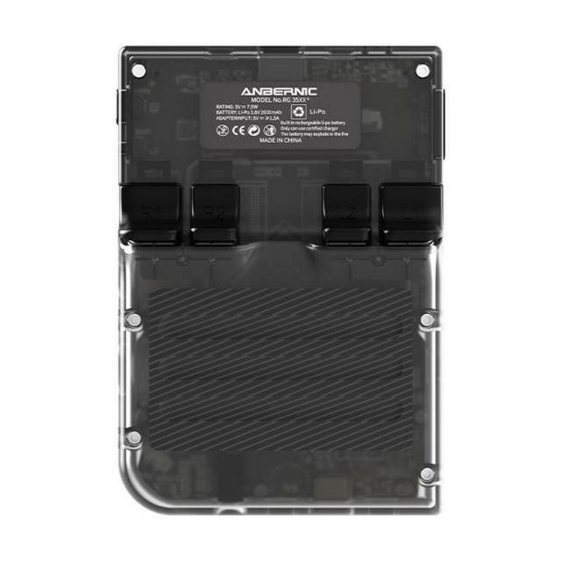 Nintendo Switch Anbernic RG35XX Negro Transparente