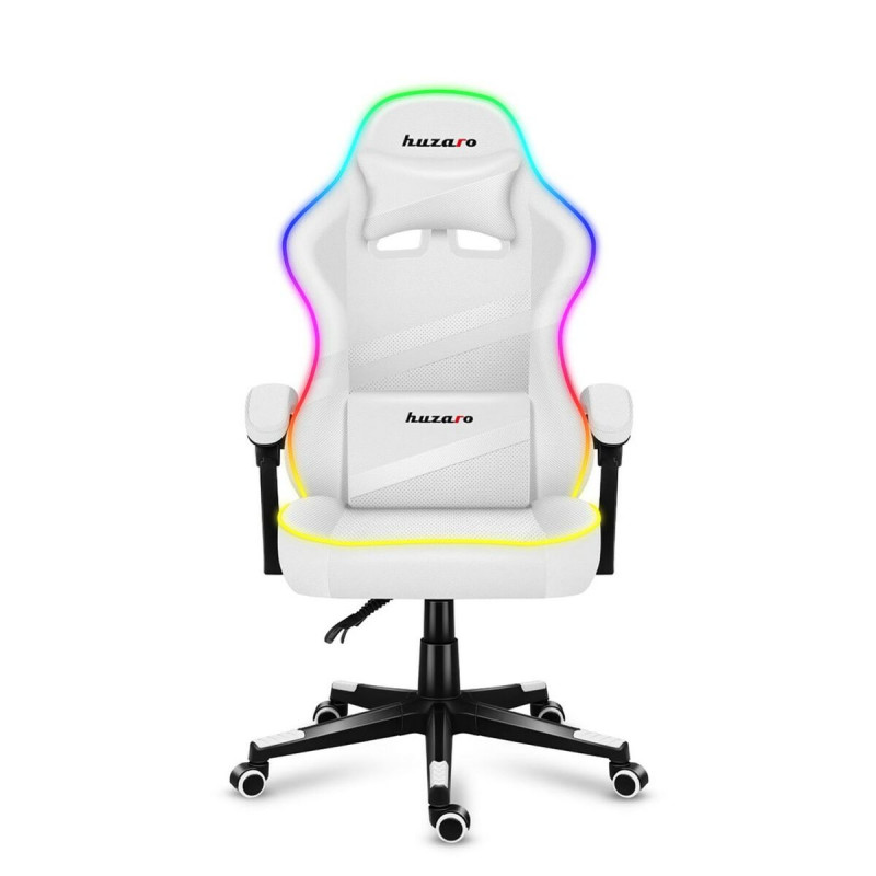 Silla Gaming Huzaro Force 4.4 RGB Blanco