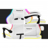Silla Gaming Huzaro Force 4.4 RGB Blanco