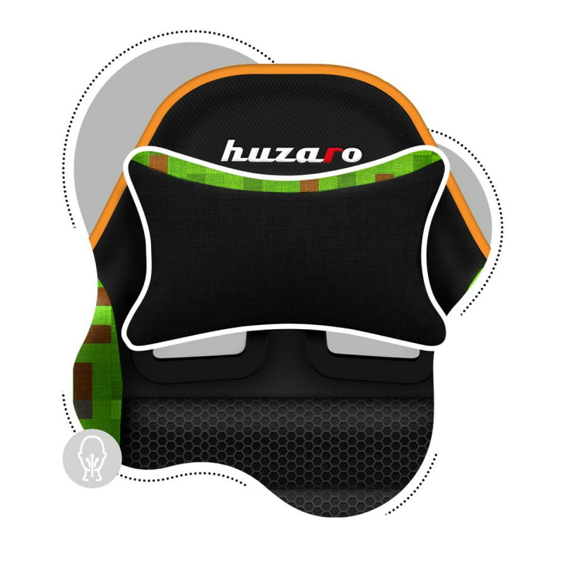 Silla Gaming Huzaro HZ-Ranger 6.0 Pixel Mesh Negro/Azul