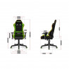 Silla Gaming Huzaro HZ-Ranger 6.0 Pixel Mesh Negro/Azul