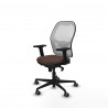 Silla Gaming Piqueras y Crespo 2D036G0 Blanco Marrón oscuro