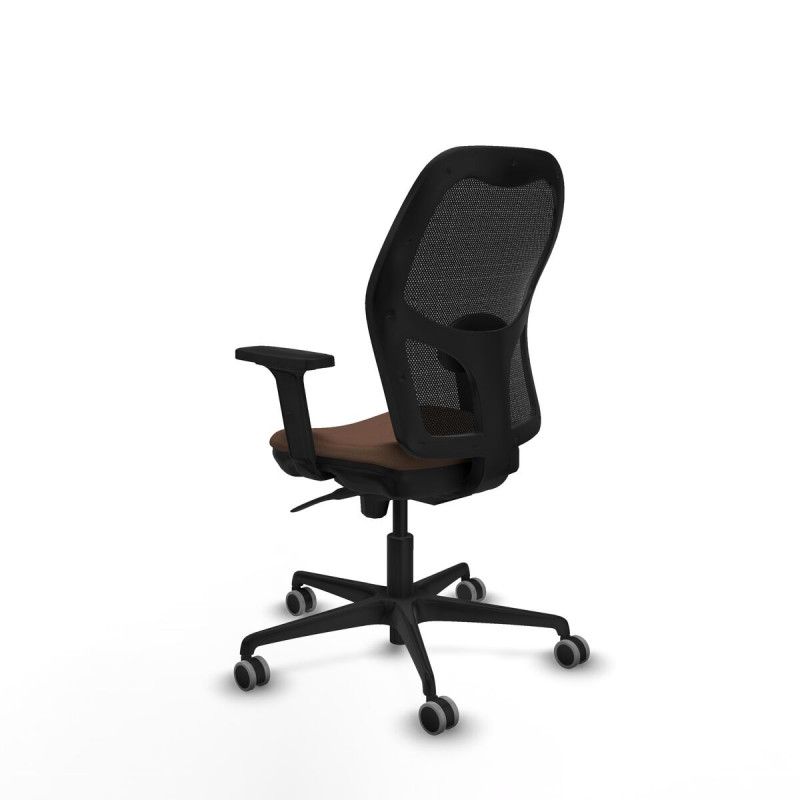 Silla Gaming Piqueras y Crespo 2D036G0 Negro Marrón oscuro
