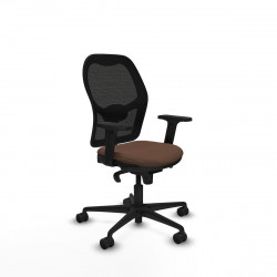 Silla Gaming Piqueras y Crespo 2D036N0 Negro Marrón oscuro
