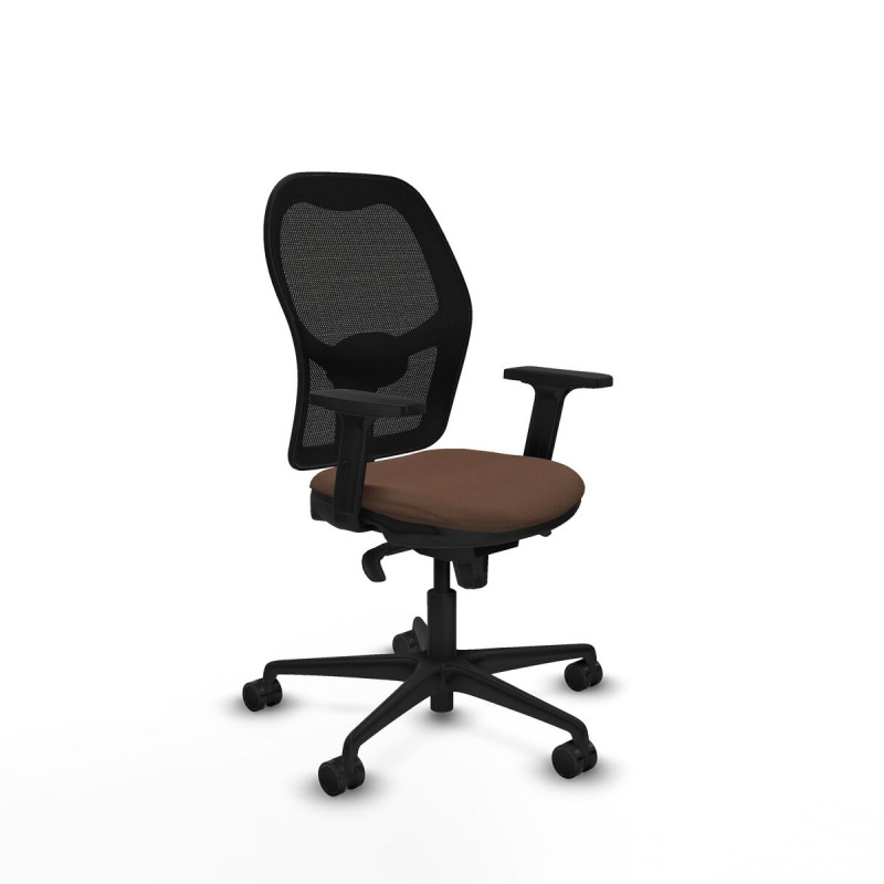 Silla Gaming Piqueras y Crespo 2D036N0 Negro Marrón oscuro