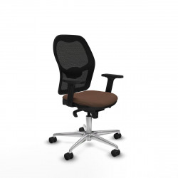 Silla Gaming Piqueras y Crespo 2D086N0 Negro Marrón oscuro