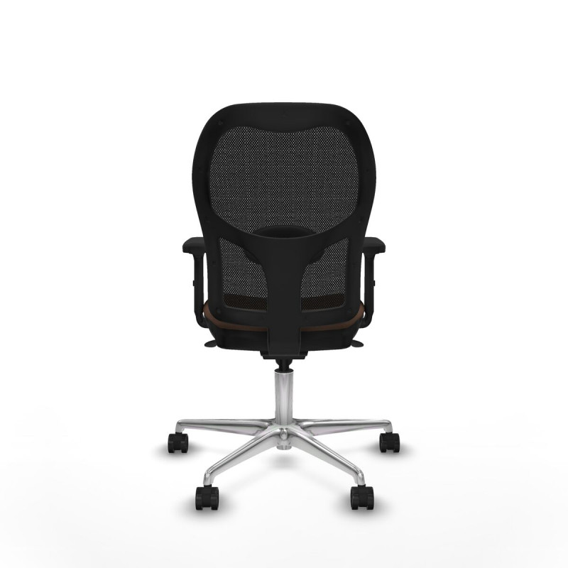 Silla Gaming Piqueras y Crespo 2D086N0 Negro Marrón oscuro