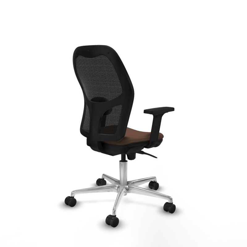 Silla Gaming Piqueras y Crespo 2D086N0 Negro Marrón oscuro