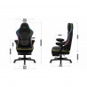 Silla Gaming Huzaro HZ-FORCE 4.6 RGB BLACK MESH