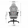 Silla Gaming Huzaro HZ-FORCE 4.6 GREY