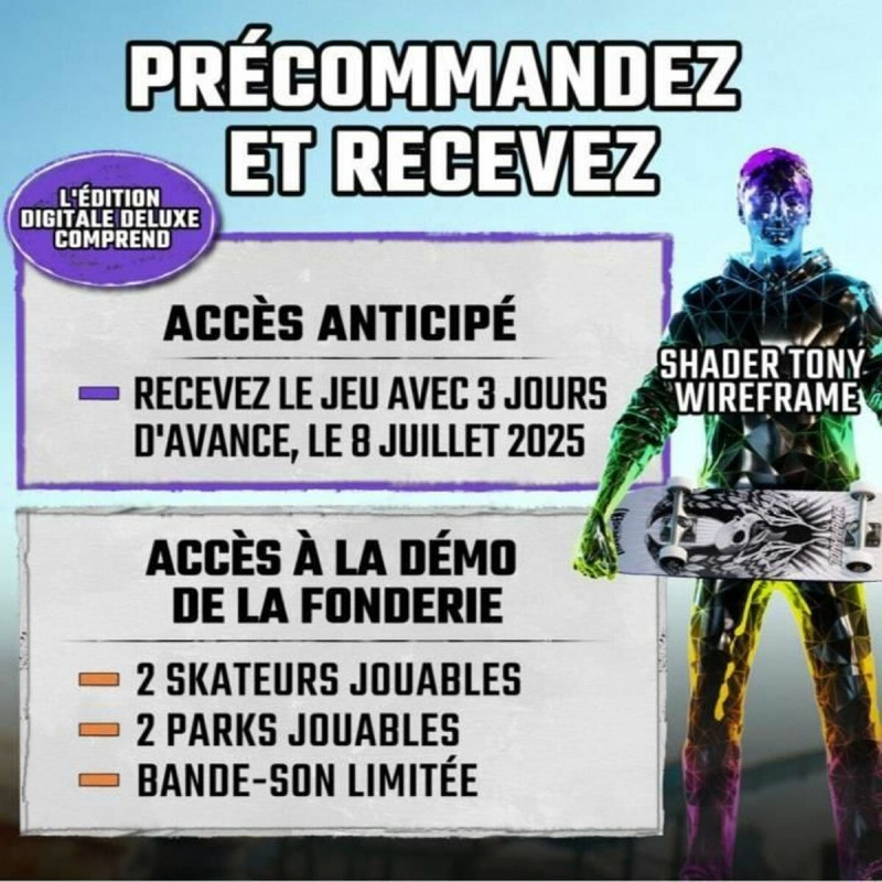 Videojuego PlayStation 5 Activision Tony Hawk's Pro Skater 3+4