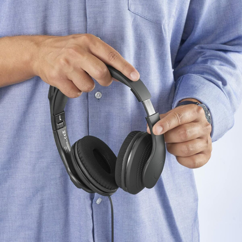 Auriculares con Micrófono Gaming Hama 00139935 Negro