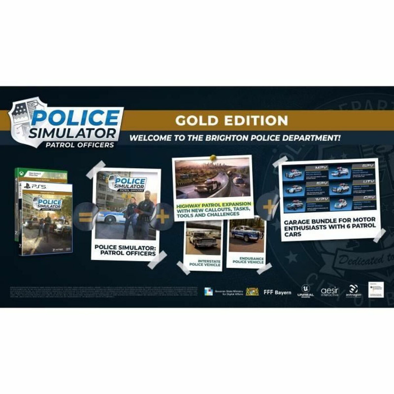 Videojuego PlayStation 5 Microids Police Simulator: Patrol Officers - Gold Edition