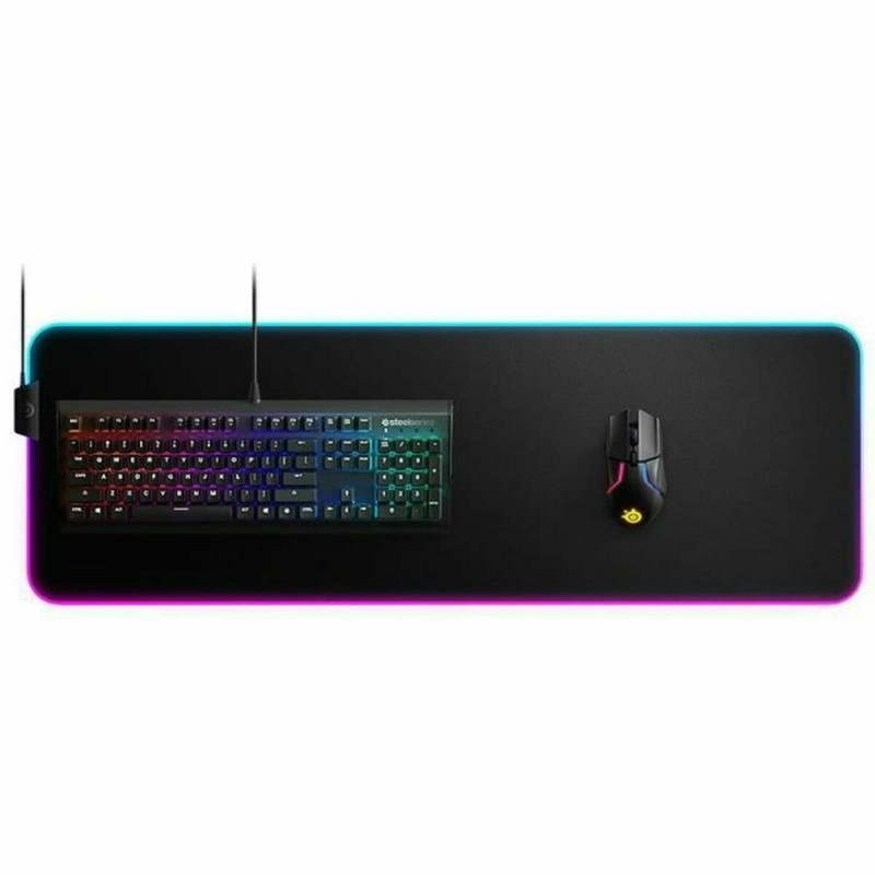 Alfombrilla Gaming SteelSeries Prism Cloth 3XL 59 x 122 x 0,4 cm Negro