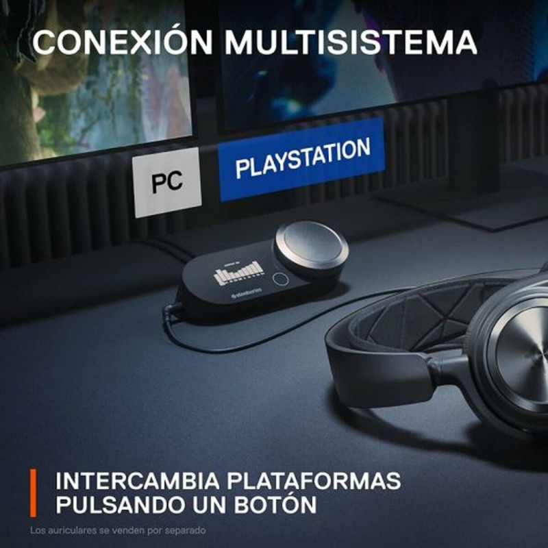 Amplificador de Sonido Intraauricular con Accesorios SteelSeries GameDAC Gen 2