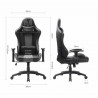 Silla Gaming Tempest Vanquish Gris