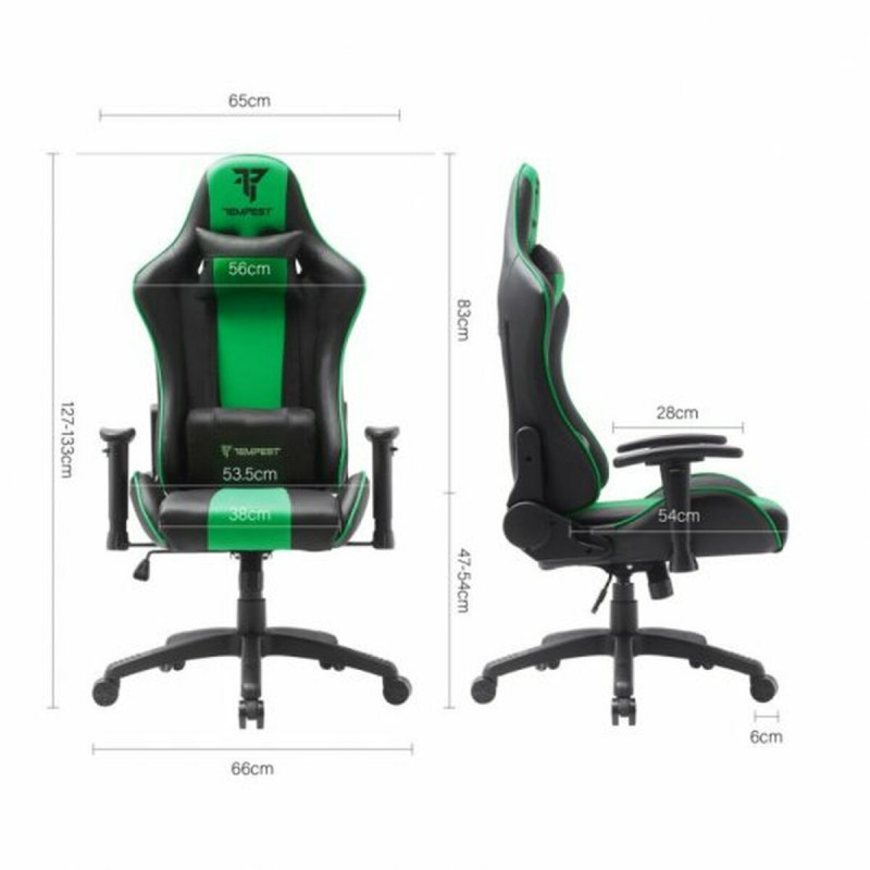 Silla Gaming Tempest Vanquish Verde