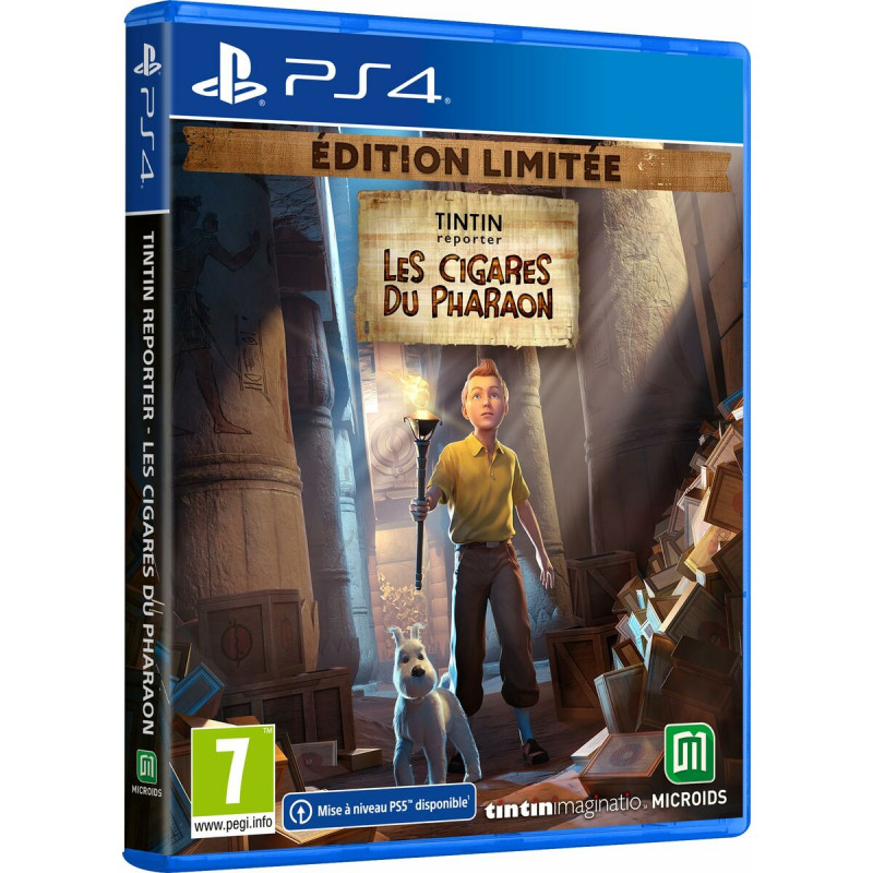 Videojuego PlayStation 4 Microids Tintin Reporter: Les Cigares du Pharaoh Limited Edition (FR)