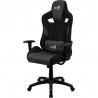 Silla Gaming Aerocool COUNT AeroSuede 180º Negro