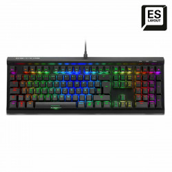 Teclado Gaming Sharkoon SKILLER SGK60 RGB Negro Qwerty Español