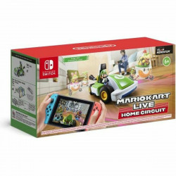 Coche Radio Control Nintendo Mario Kart Live: Home Circuit Luigi Set