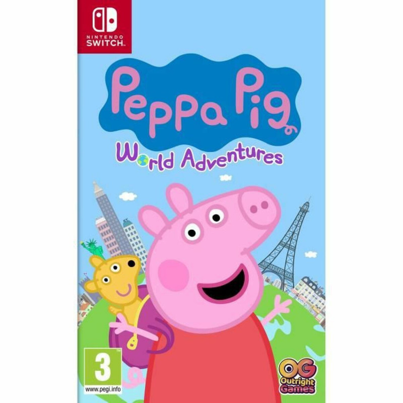 Videojuego para Switch Bandai Peppa Pig: Adventures around the world