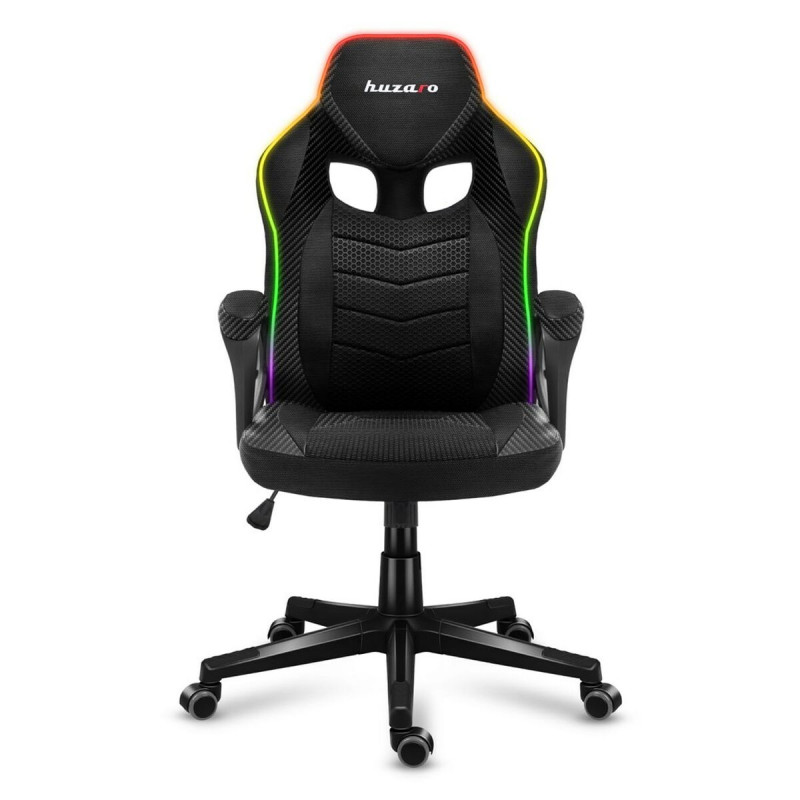 Silla Gaming Huzaro HZ-Force 2.5 RGB Mesh Negro Gris