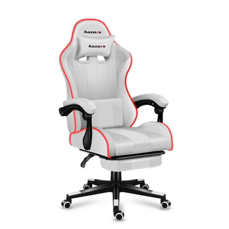 Silla Gaming Huzaro FORCE 4.7 RGB Blanco