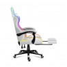 Silla Gaming Huzaro FORCE 4.7 RGB Blanco