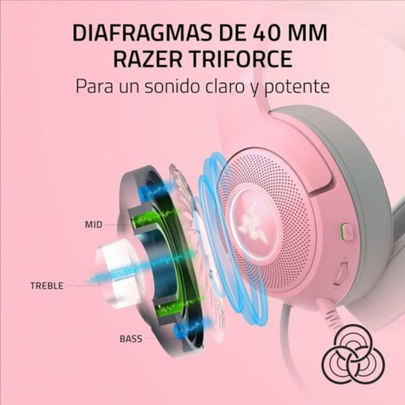 Auriculares con Micrófono Gaming Razer RZ04-04730200-R3M1