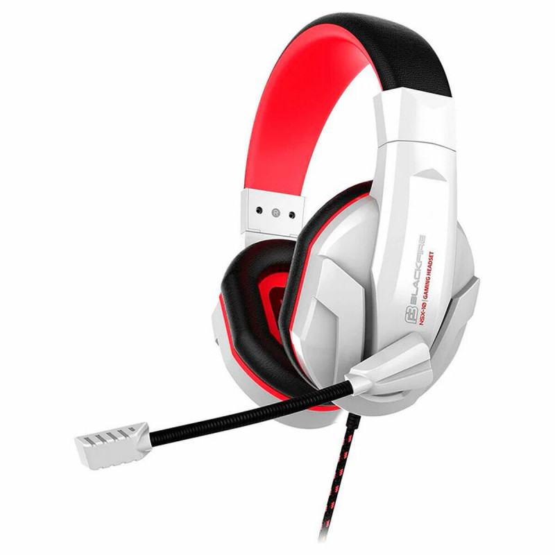 Auriculares con Micrófono Blackfire NSX-10 Blanco